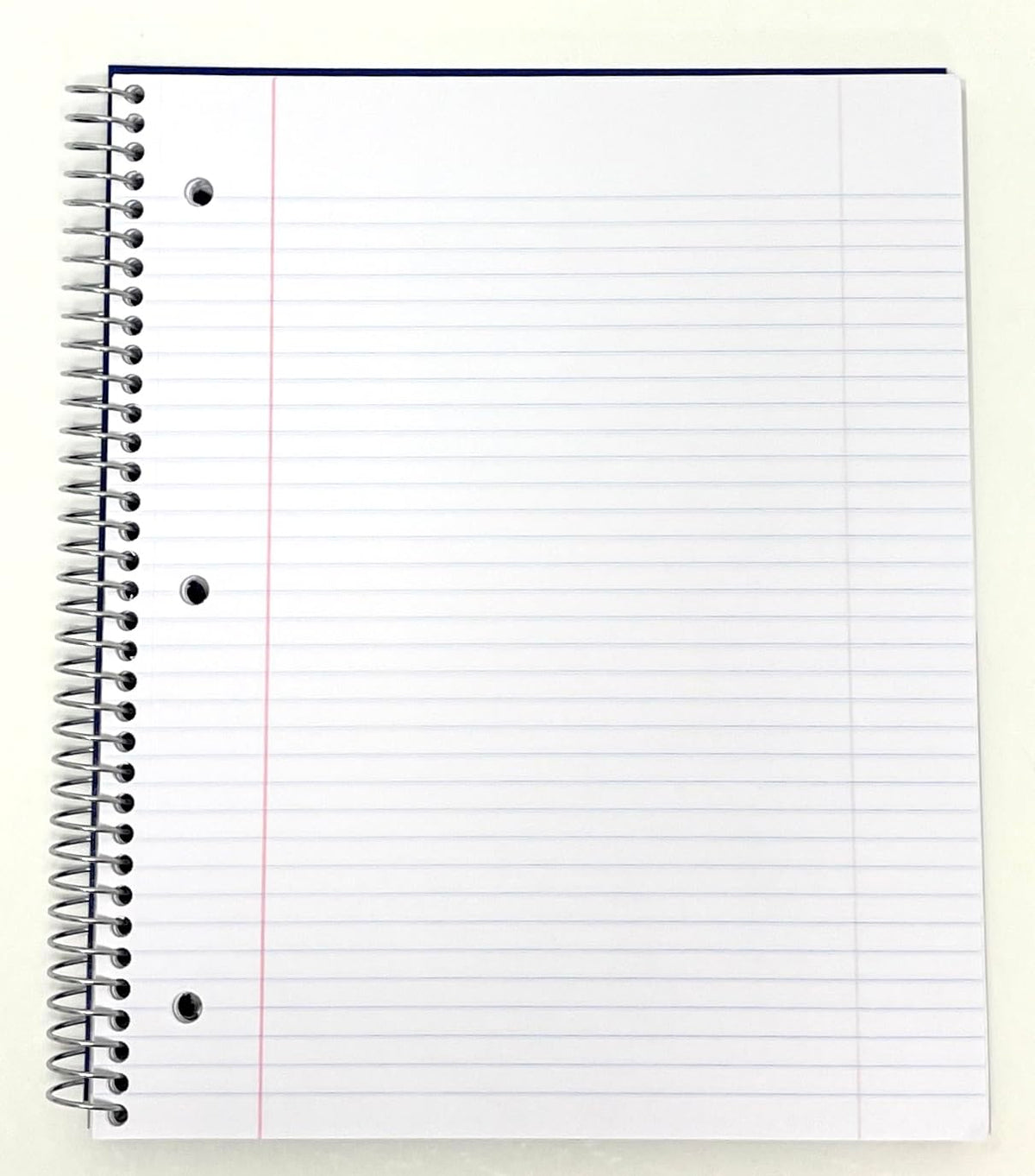 Mintra Office Durable Spiral Notebooks, 3 Subject (Teal, Blue, Green, College Ruled 3pk)