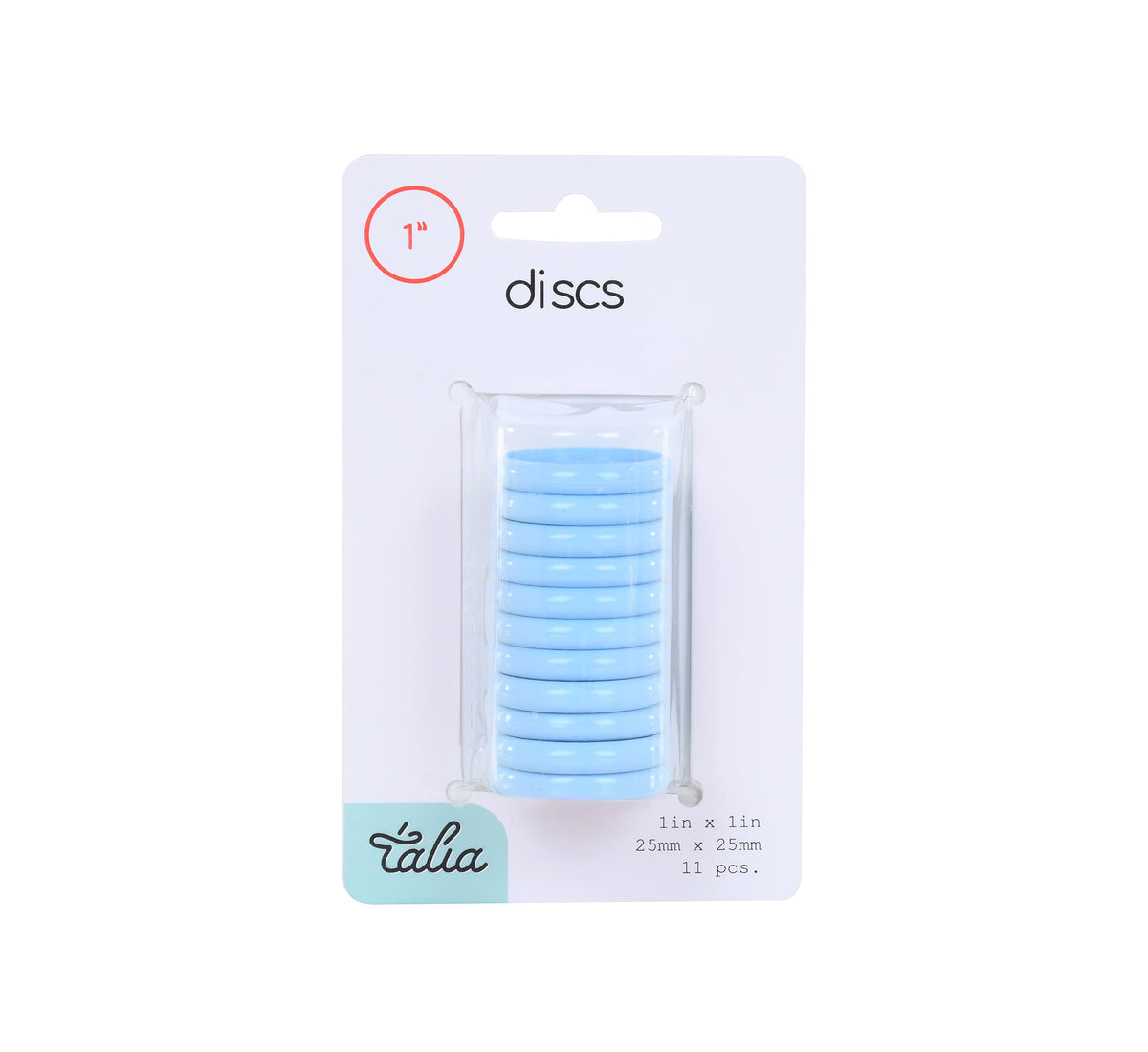 Talia Discbound Notebook - Discs (Arctic Ice, 1inch)