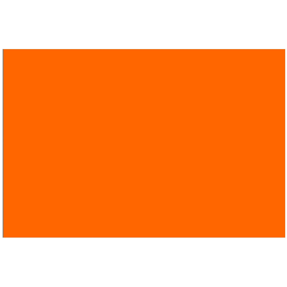 Colonial Cards: 100 Color Cardstock 4" x 6" Index Cards, Orange, Unruled