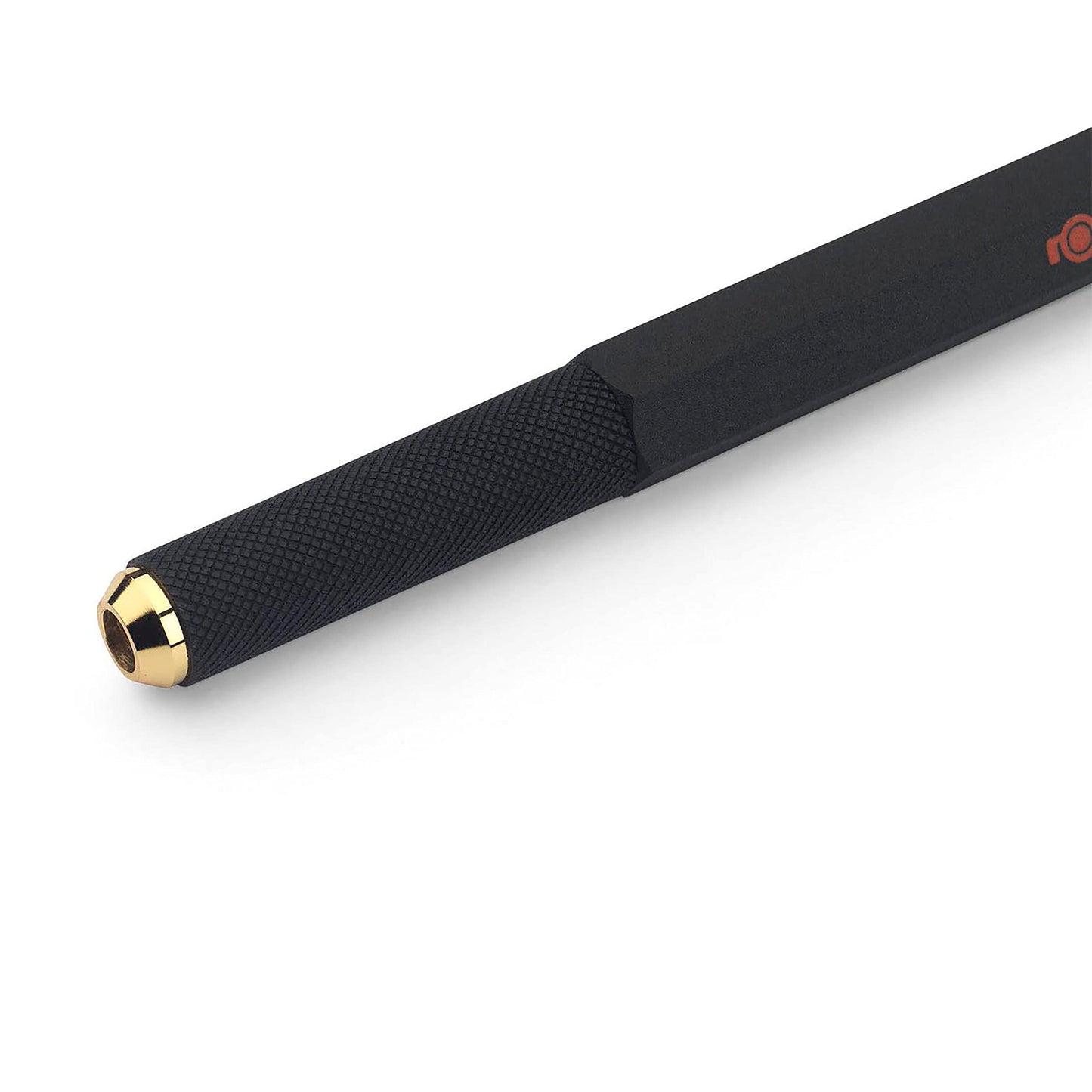 Rotring 800 Retractable Ballpoint Pen, Metal Barrel, Medium Point, Black Ink, Refillable, 1 Count