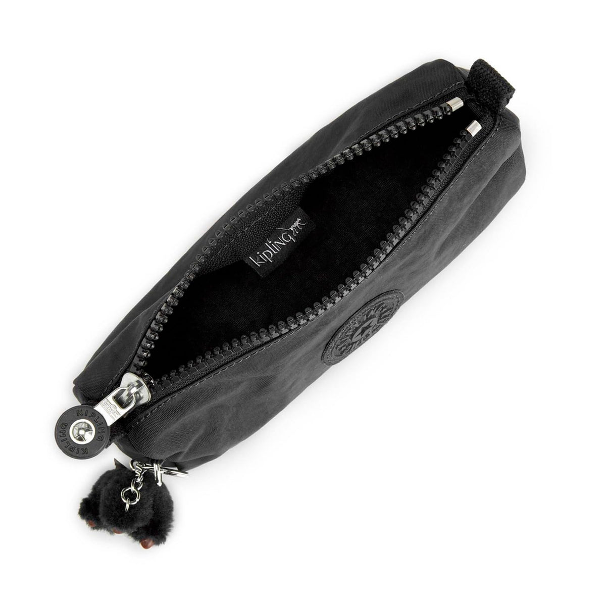 Kipling Freedom, Pencil Case, 22 cm, 1 L, Black (True Black), One Size, FREEDOM