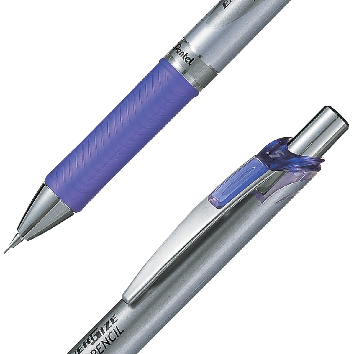 Pentel 0.5 mm EnerGize Automatic Pencil - Purple Barrel (Pack of 12)