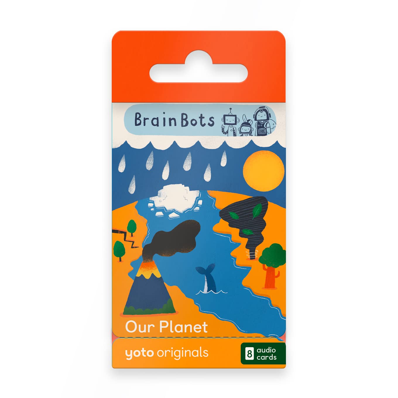 YOTO BrainBots: Our Planet - 8 Kids Educational Audio Cards, Ages 6+