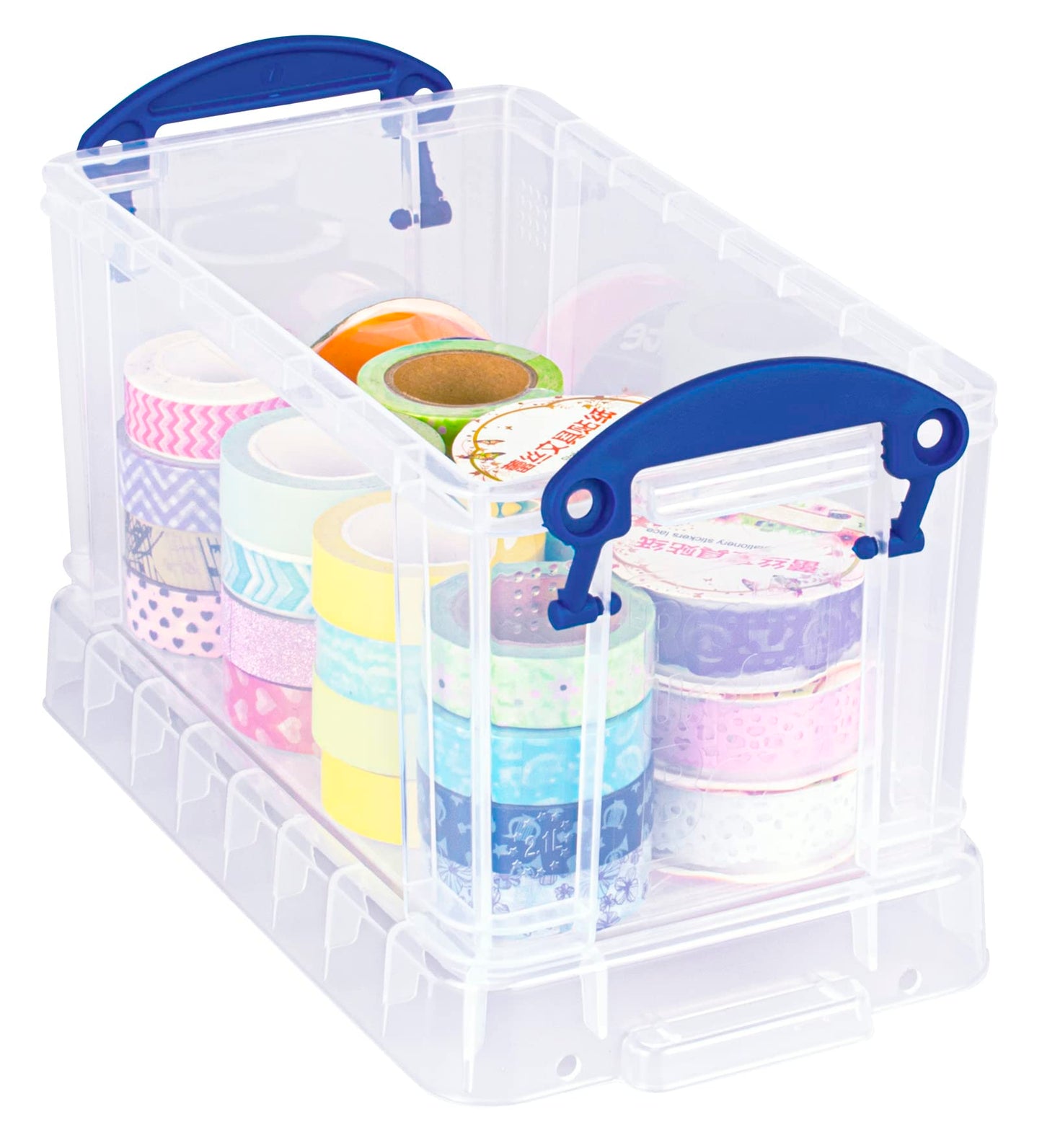 Really Useful Plastic Storage Box 2.1 Litre Clear