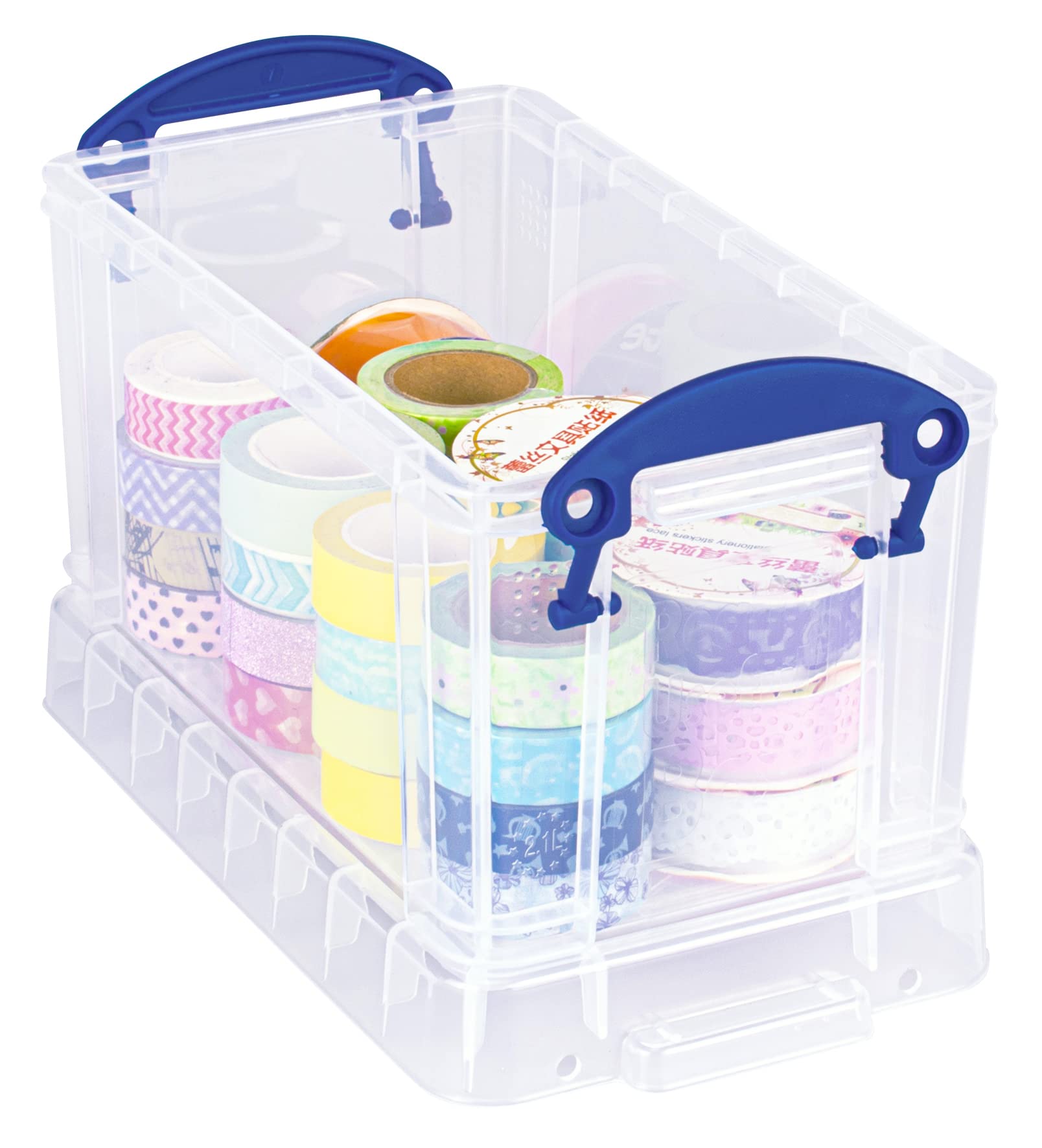 Really Useful Plastic Storage Box 2.1 Litre Clear