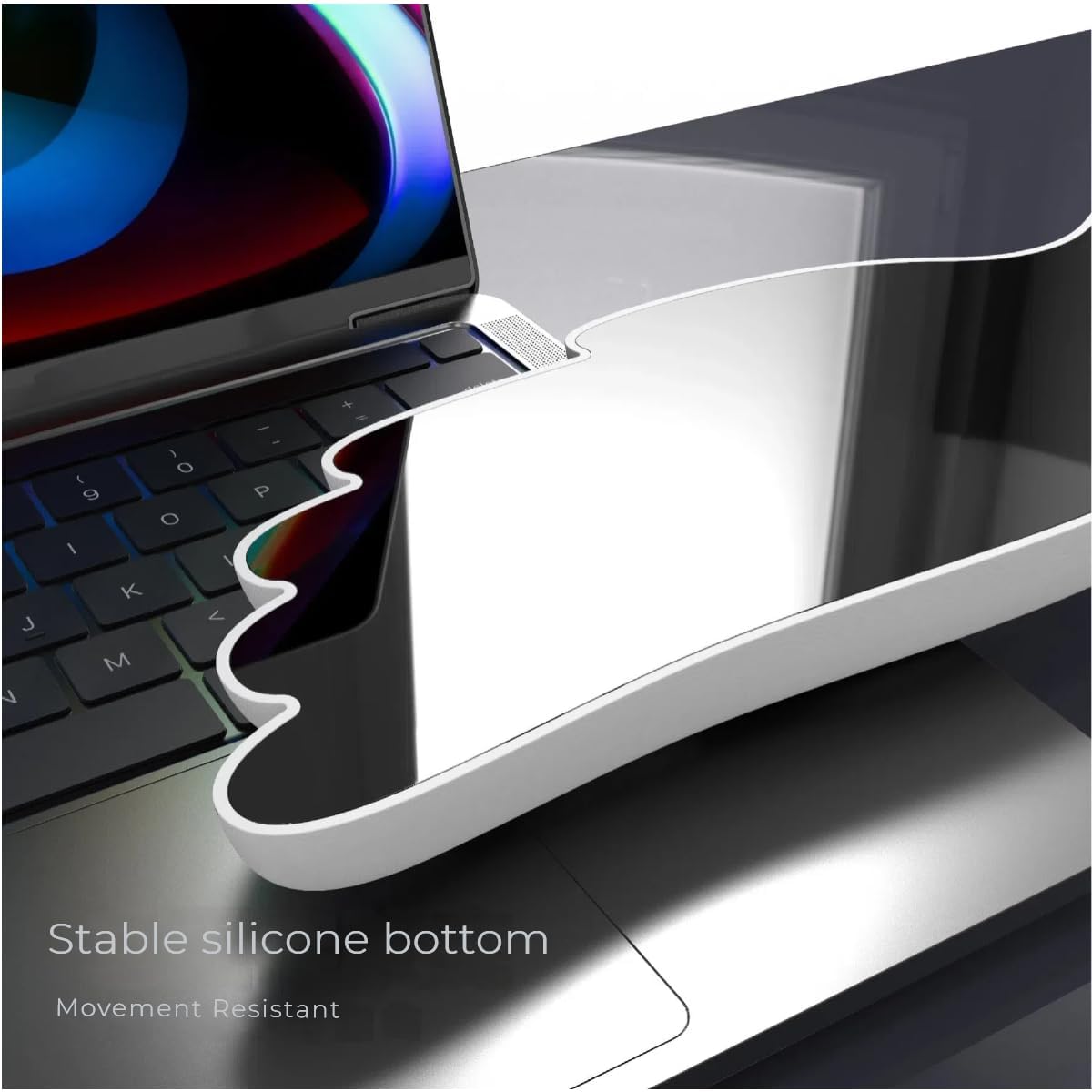 inbesk Angel Wing Wrist Rest Ergonomic Memory Foam Wrist Rest for Computer Keyboard Mouse Set, Cute