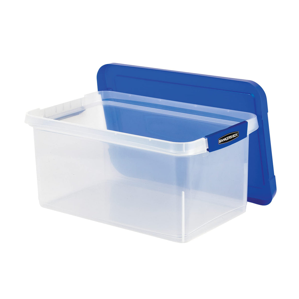Bankers Box 20-Inch Heavy-Duty Plastic File Box, Letter