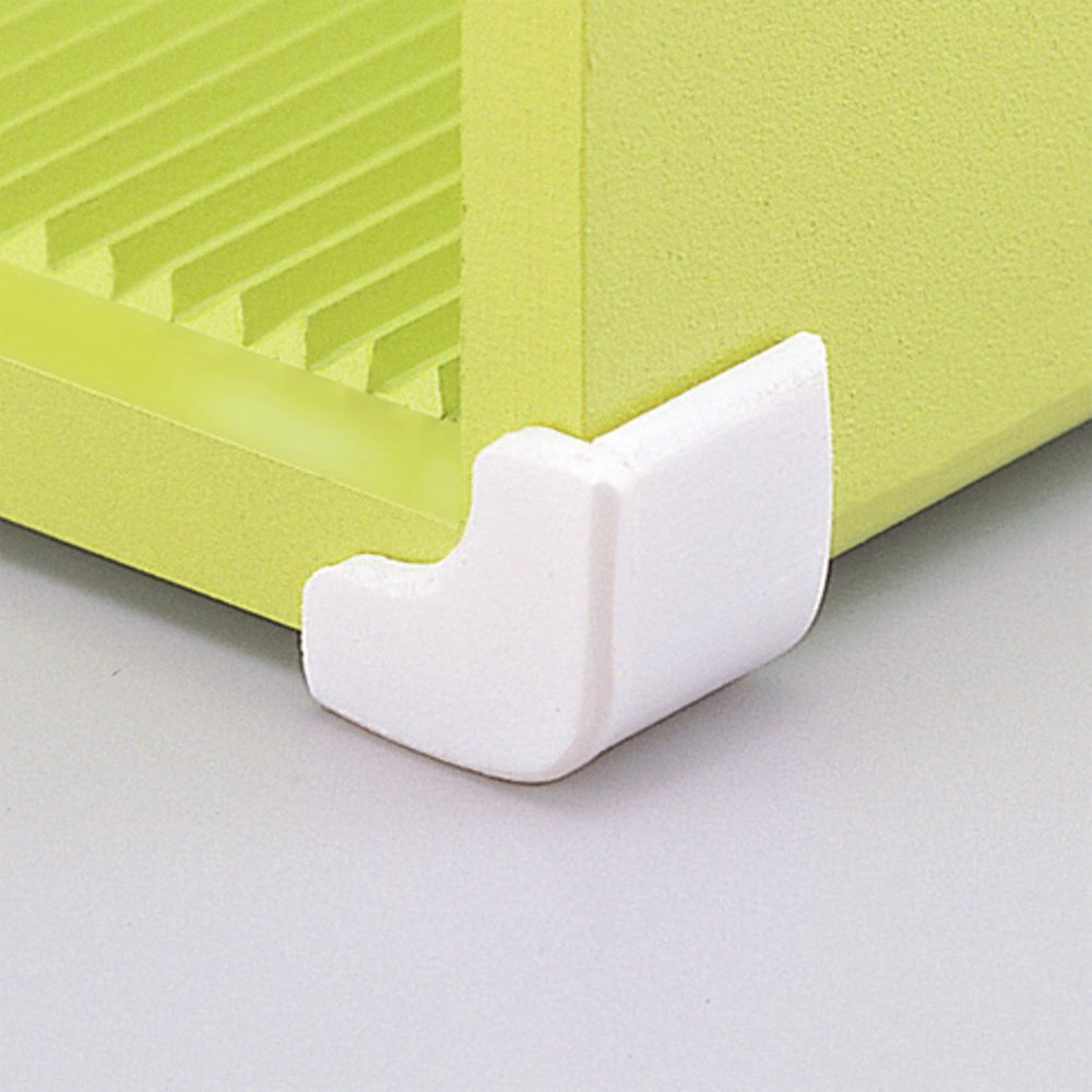 Lihit Lab A7320-6 Divider Rack, Small, Yellow-Green
