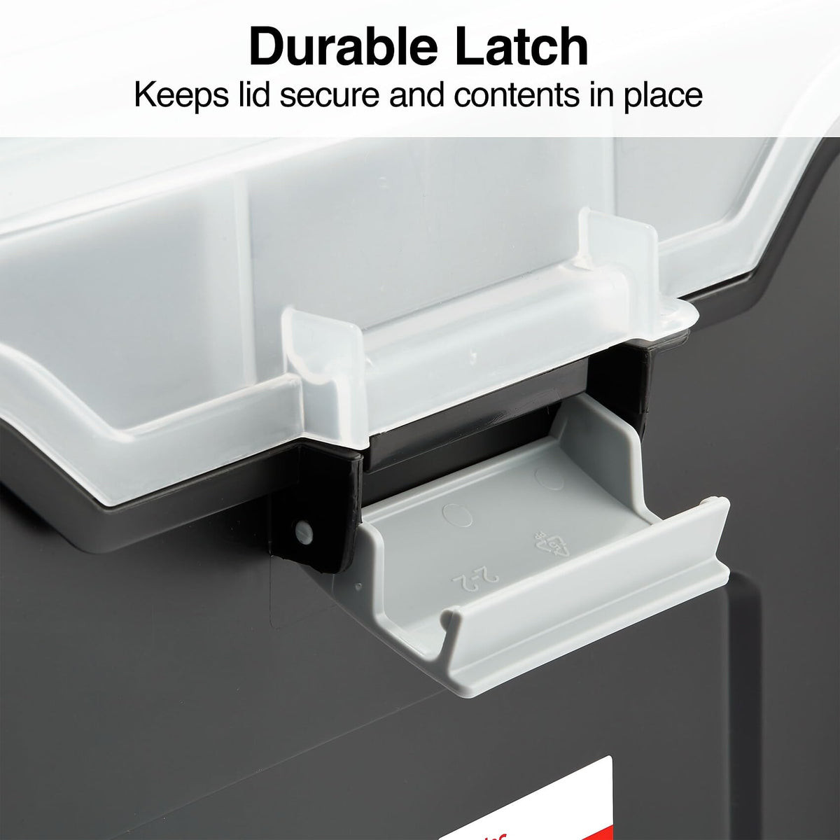 STAPLES File Box Portable Tote, Letter Size, Black, 4/Carton