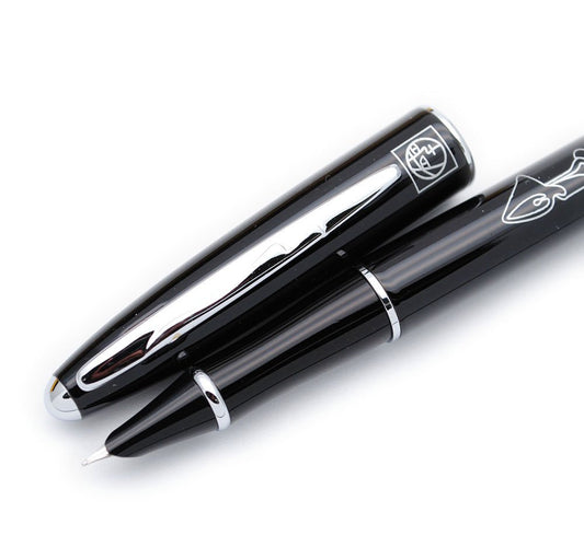 Picasso 606 Ultrafine Accounting Fountain Pen EF Nib Original Box (Black)