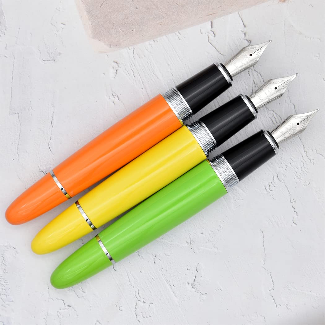 zoohot Jinhao 159 Fountain Pen Heavy Big Pen 3 Pieces in 3 Colors