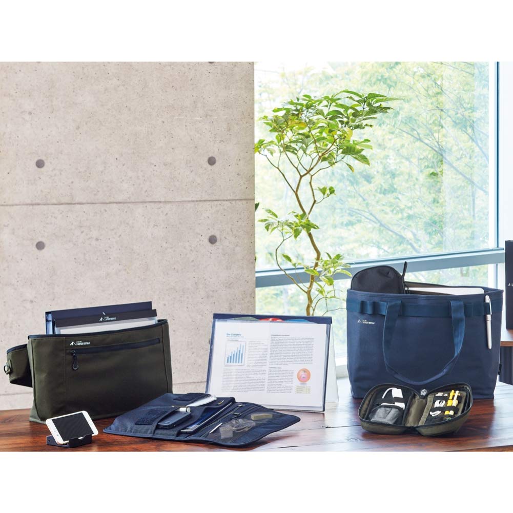 Lihit Lab F7770-24 Document File Stand Holder, A4, Black