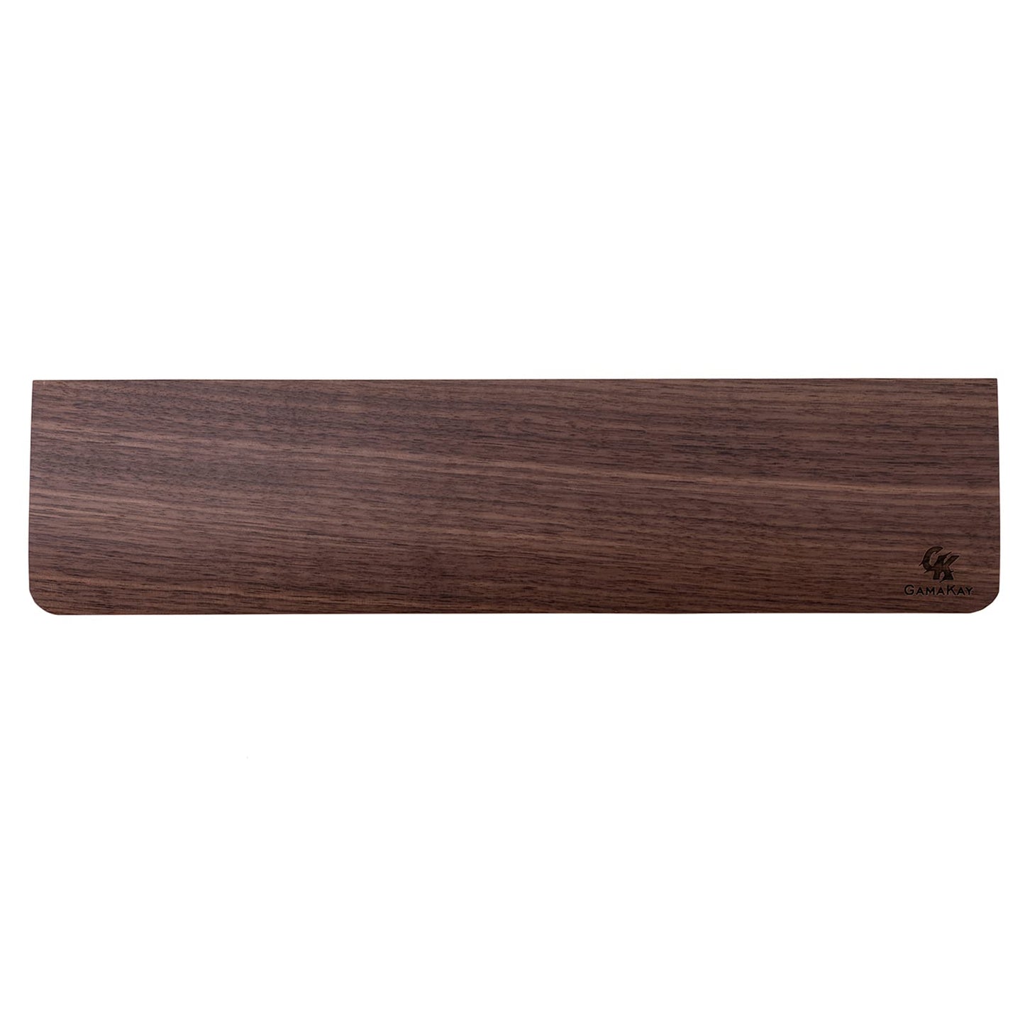 GamaKay Wooden Wrist Rest Pad, 14.17'' Compact Walnut Wood Hand Wrist Rest