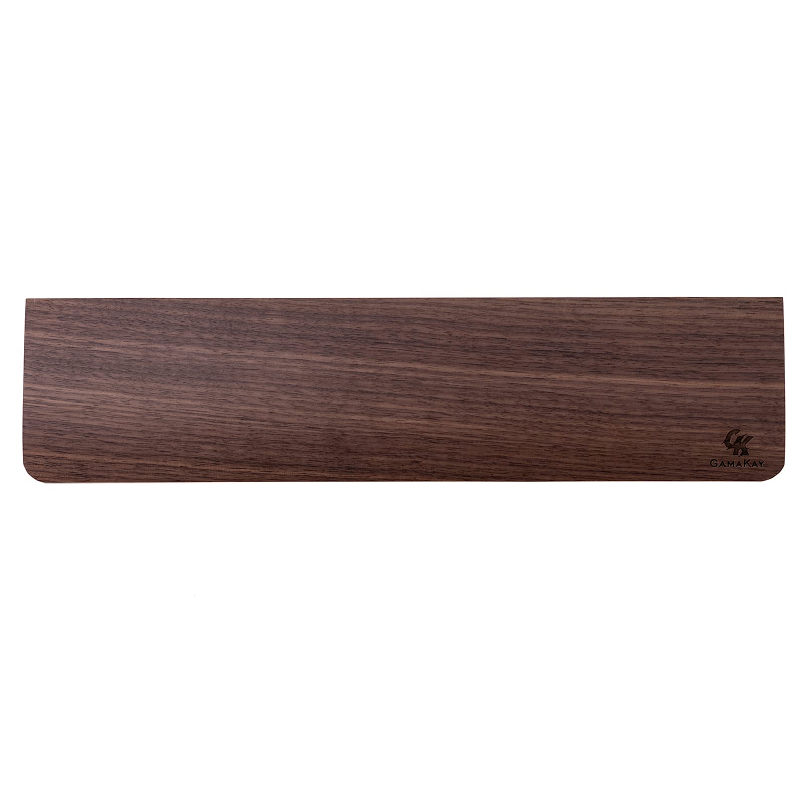 GamaKay Wooden Wrist Rest Pad, 14.17'' Compact Walnut Wood Hand Wrist Rest