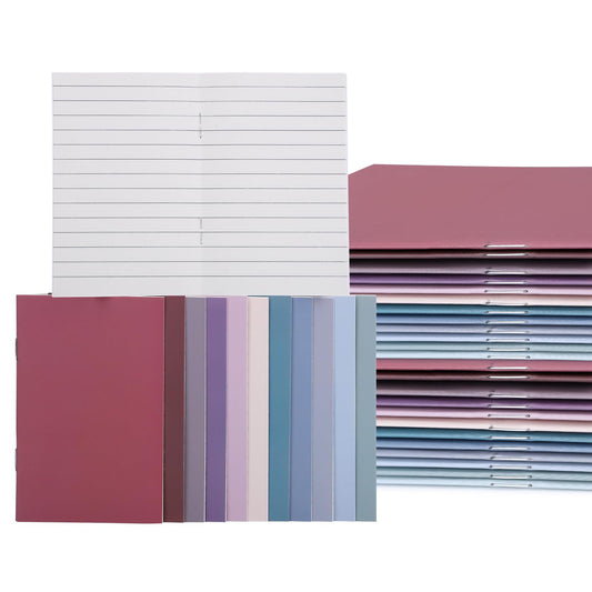 BESARME 24 Pack Small Lined Pocket Notebooks, 4.72 x 3.35 In Mini Notepads