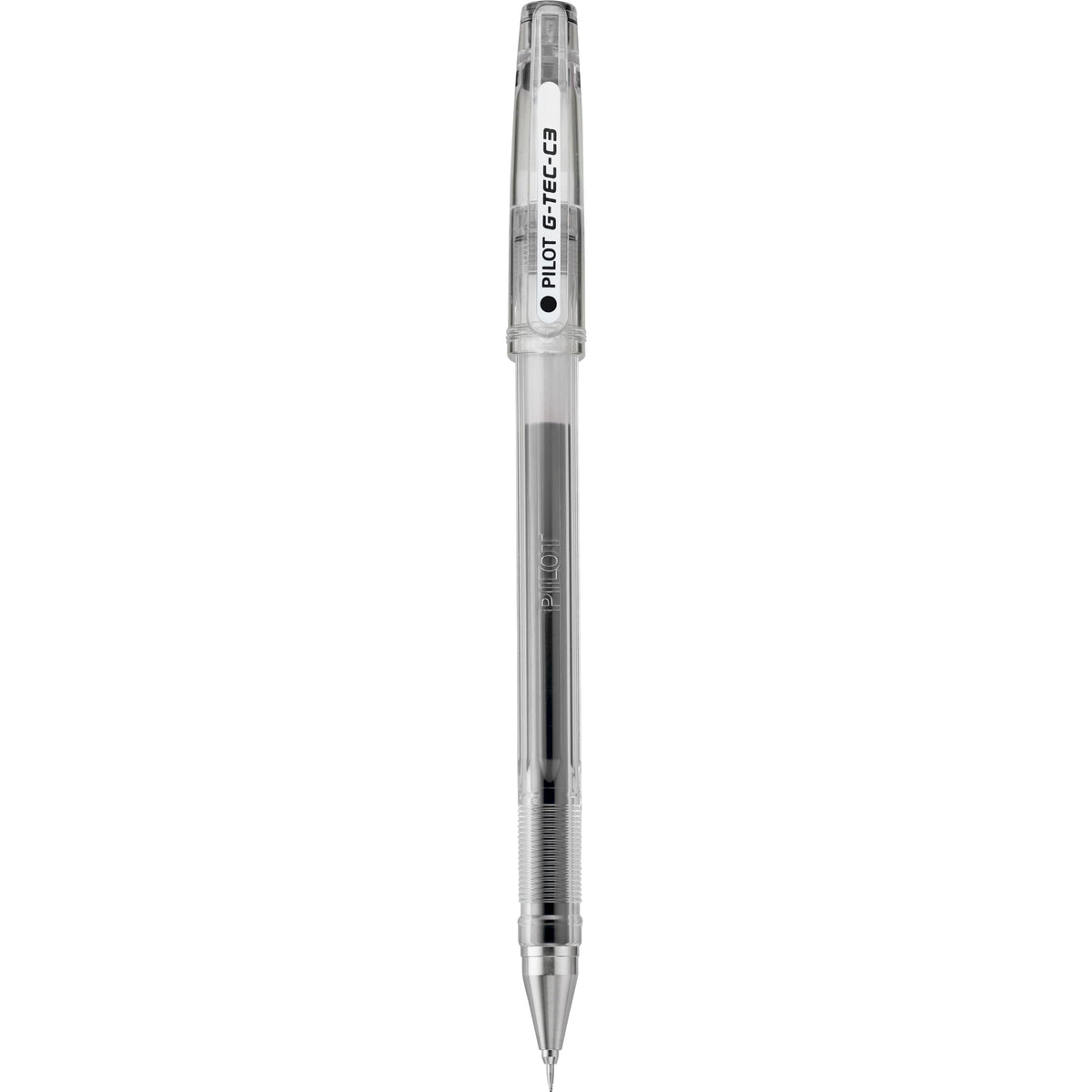 PILOT G-Tec-C Gel Ink Pens, Micro Fine Point (0.3mm), Black Ink, 12-Pack