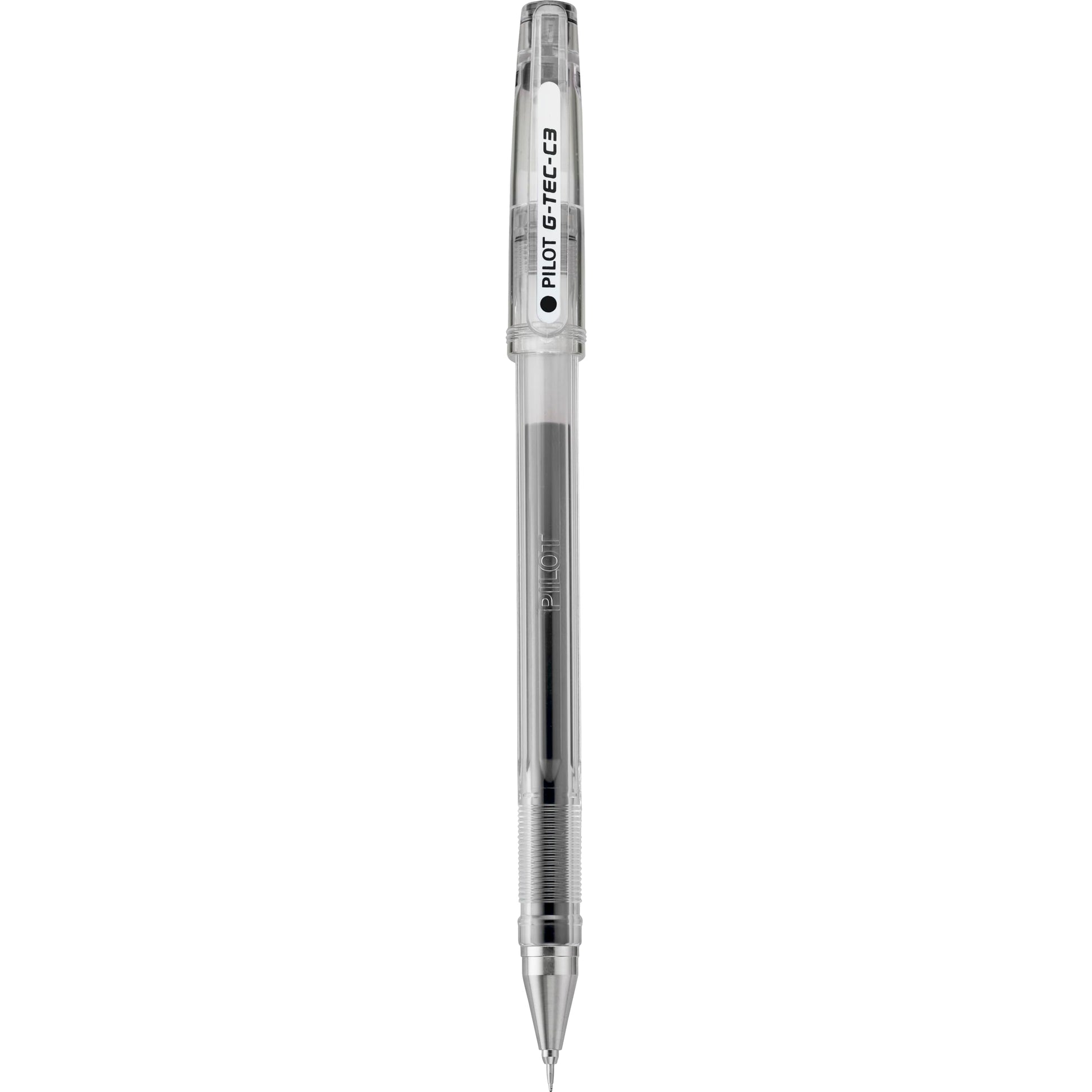 PILOT G-Tec-C Gel Ink Pens, Micro Fine Point (0.3mm), Black Ink, 12-Pack