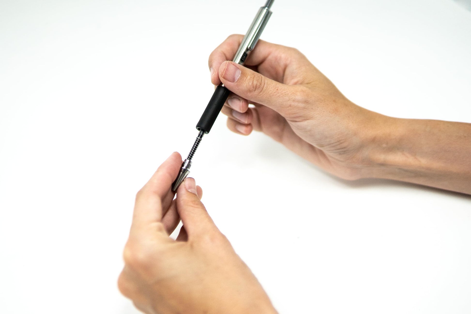 Zebra Pen STEEL F-402 Retractable Ballpoint Pen, Blue Ink, 0.7mm, 12-Pack