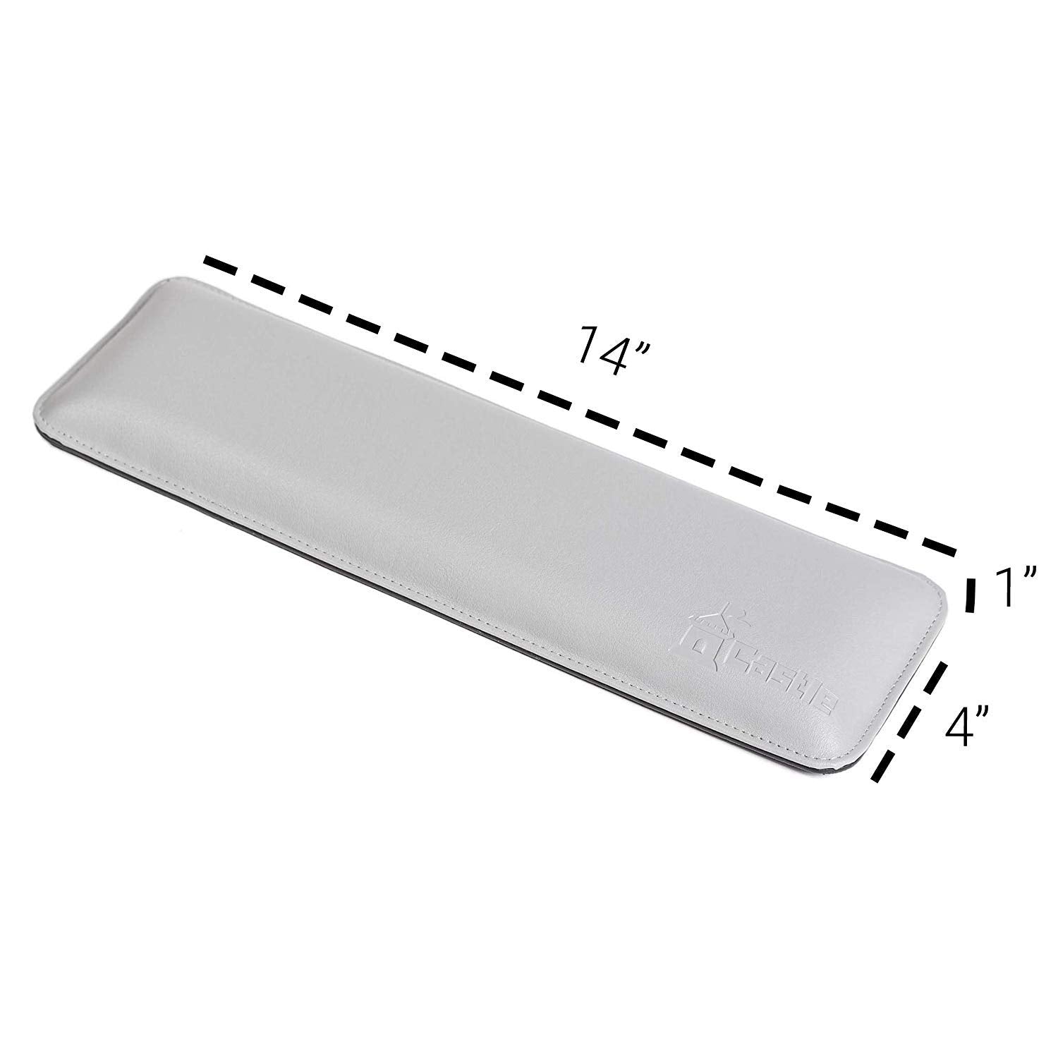 Bailey Tenkeyless by Castle - Wrist Rest for Keyboards with Around 87 Keys - Leather Ergonomic