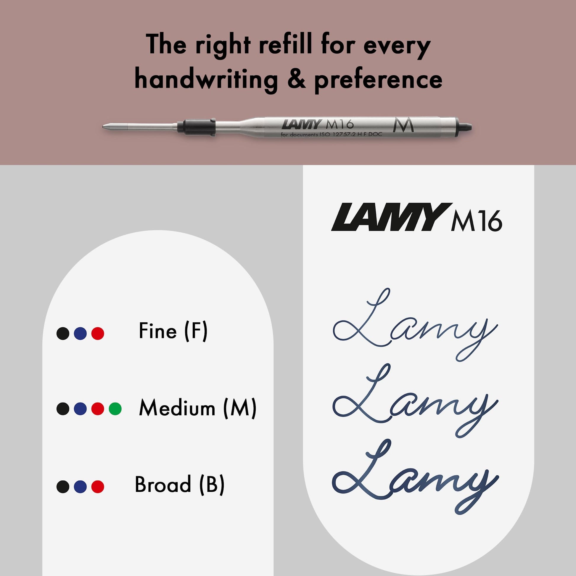 Lamy studio royalred - ballpoint pen in elegant stainless steel casing - with propeller-shaped clip