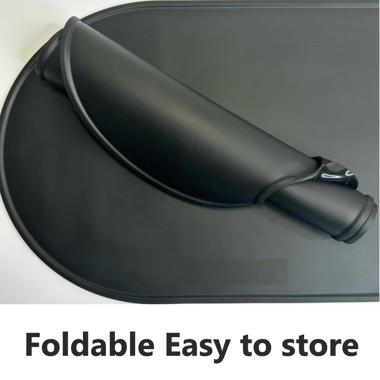 Durable Silicone Vanity Makeup Mat - Heat Resistant, Portable, and Protective | Perfect for Travel