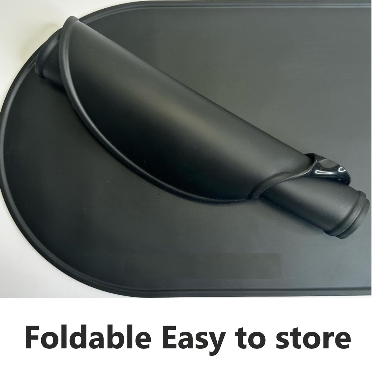 Durable Silicone Vanity Makeup Mat - Heat Resistant, Portable, and Protective | Perfect for Travel