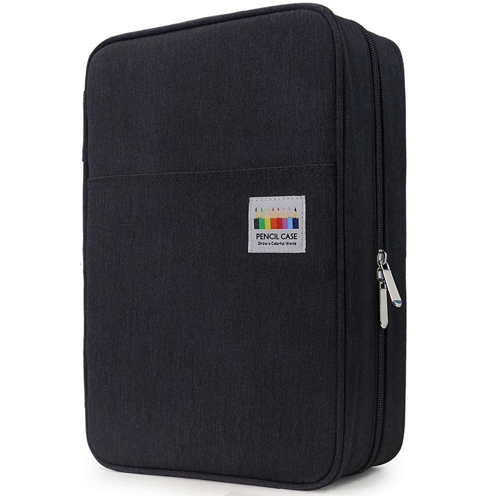 YOUSHARES Big Capacity Colored Pencil Case - 300 Slots large Pen Case Organizer with Multilayer