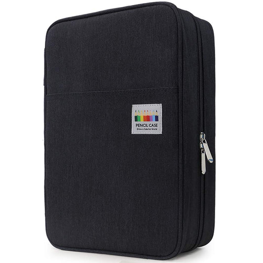 YOUSHARES Big Capacity Colored Pencil Case - 300 Slots large Pen Case Organizer with Multilayer