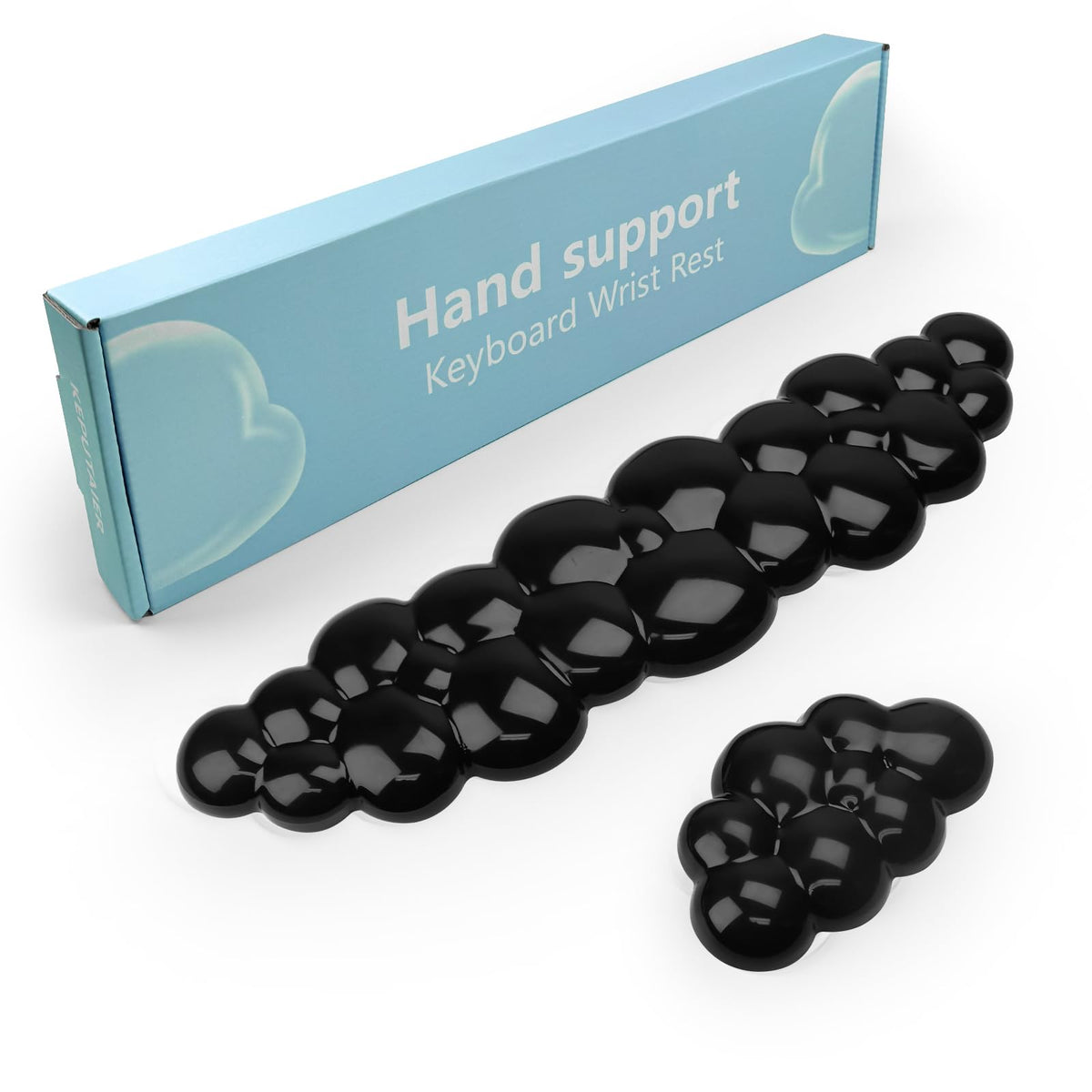 Gel Cloud Keyboard and Mouse Wrist Rest, Cute Wrist Support and Arm Support Keyboard Rest for