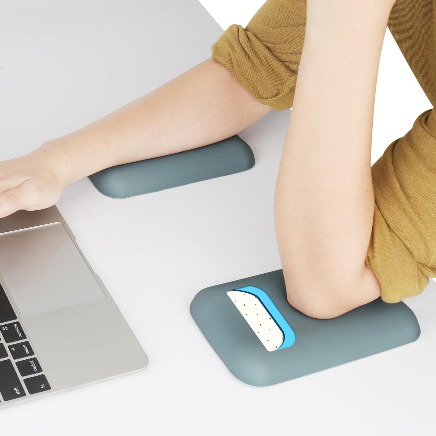 Leolee Elbow Rest Pads for Desk, Gel Ergonomic Wrist Rest Arm Rest Pads