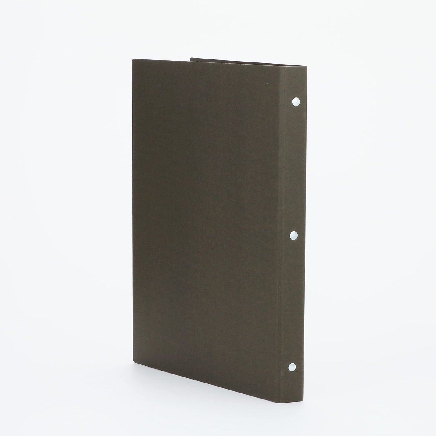 MUJI 82110098 Binder, A4, 30 Holes, Dark Gray