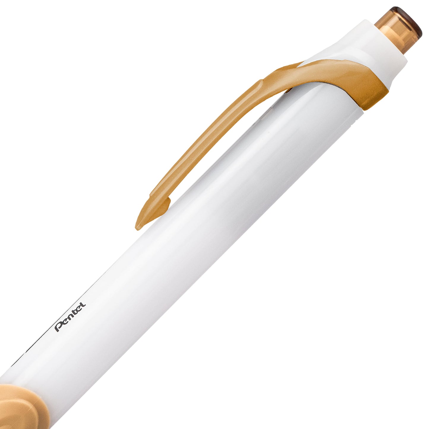 Pentel GlideWrite Ballpoint Pen with TechniFlo Ink, (1.0mm) Medium Line, Antique Gold Ink, Box of