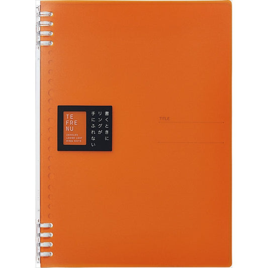 キングジム(Kingjim) King Jim 9855TTE O Ring Notebook, Tefline, B5, Orange