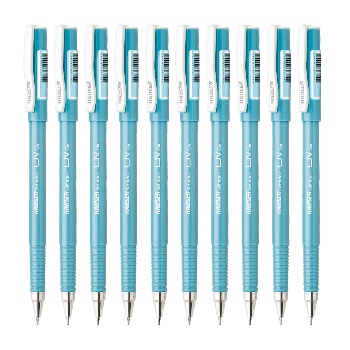 Hauser UV Gel Pen Wallet Pack | Ensures Smoothness & Durability | Waterproof Ink For Smooth &