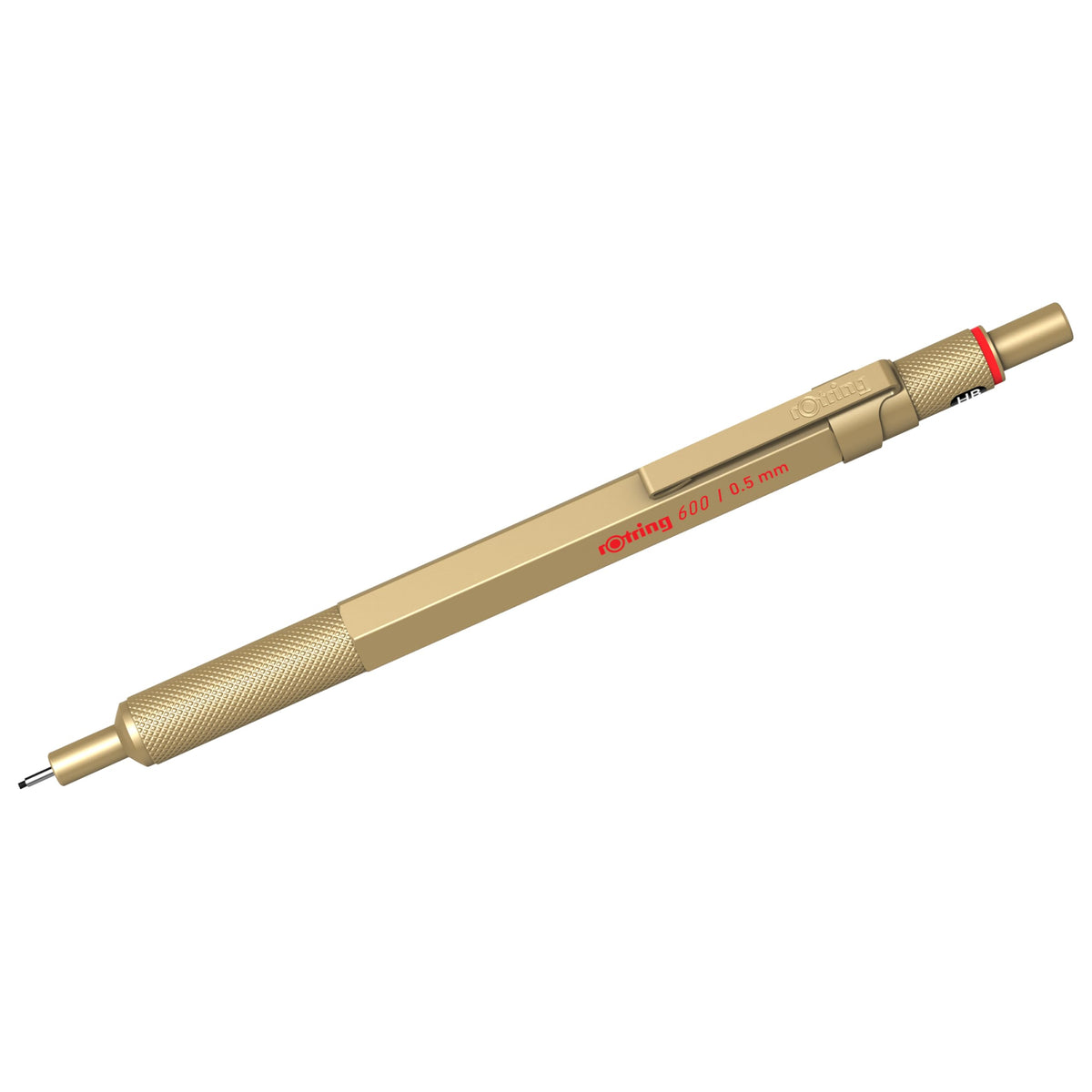 ROTTLING Mechanical Pencil Gold 600 2158796 0.5mm rOtring Mechanical Pencil Fine Writing Stationery