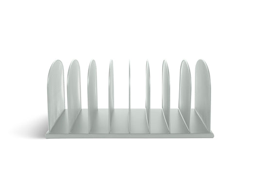 Safco Onyx Desk Organizer with 8 Vertical Sections, File Organizer for Home, Office, Classroom &