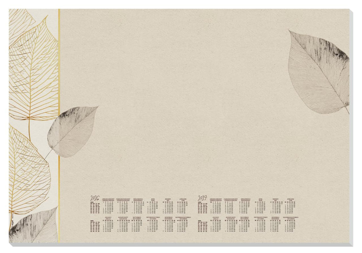 SIGEL Paper Desk Pad DIN A2 Calendar 2026-2027 30 Sheets