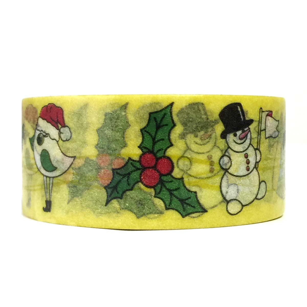 allydrew Decorative Washi Masking Tape 10M L x 20mm W, Holiday Cheer