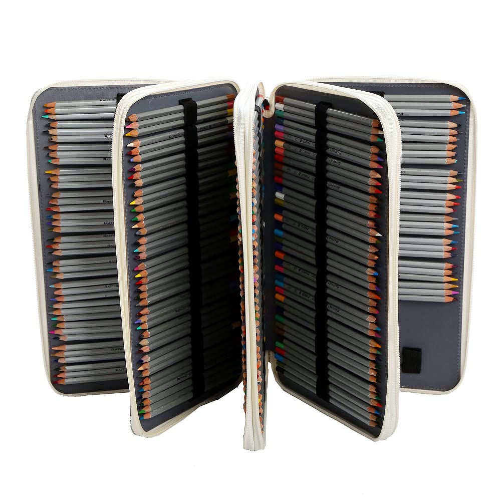 Lbxgap 300 Slots Colored Pencil Case Organizer, 4 Layer Bag