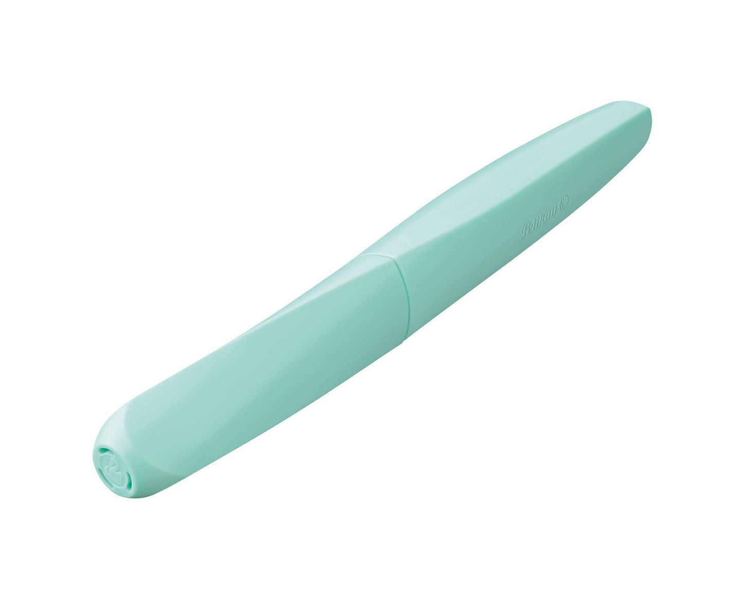 Pelikan Twist Fountain Pen with 1 Ink Cartridge, Medium Nib, Neon Mint, Boxed (814850)