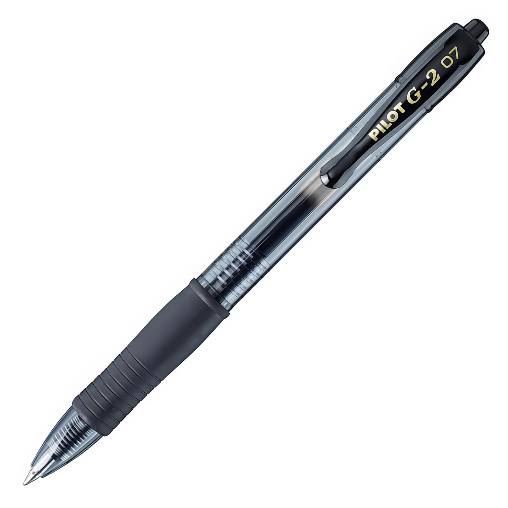 Pilot G207 - Penna a sfera con inchiostro Gel, Punta da 0,7 mm Pack of 1 Nero