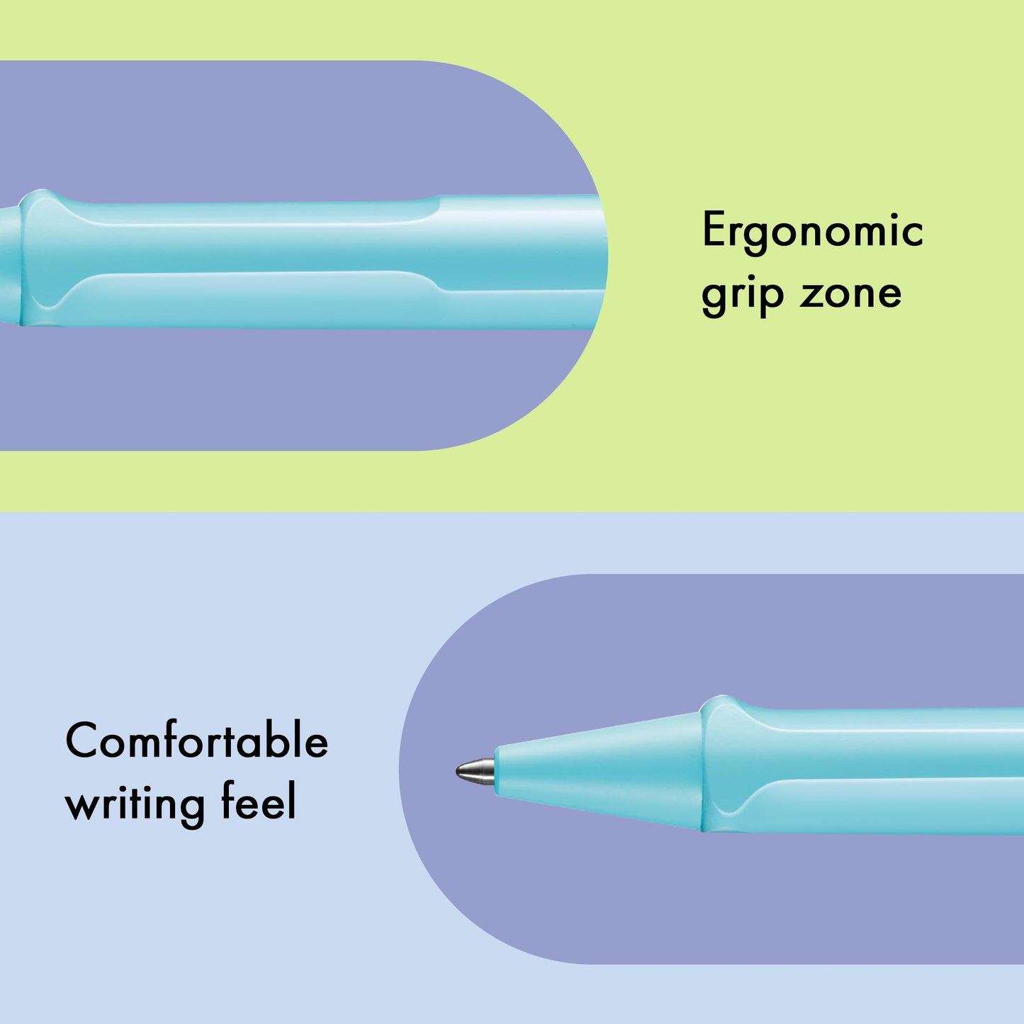 Lamy safari aquasky - Ballpoint Pen with ergonomic grip & line width M - for pleasant long writing