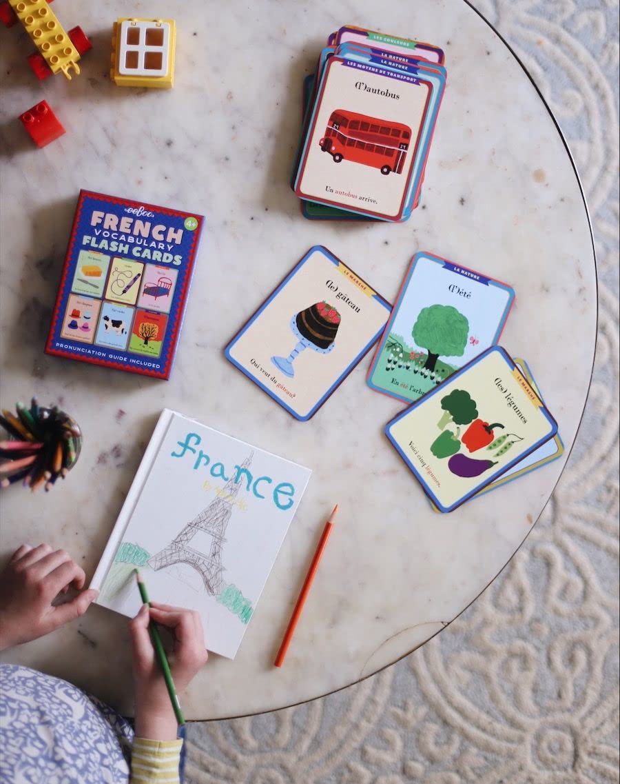 eeBoo: French Vocabulary Flash Cards, Learn French, Imaginative Problem Solving, Educational Games