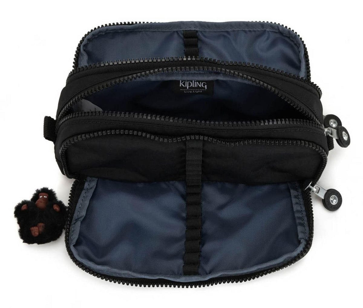 Kipling GITROY Large pencase, Pouches, Cases, True Black, One Size, GITROY