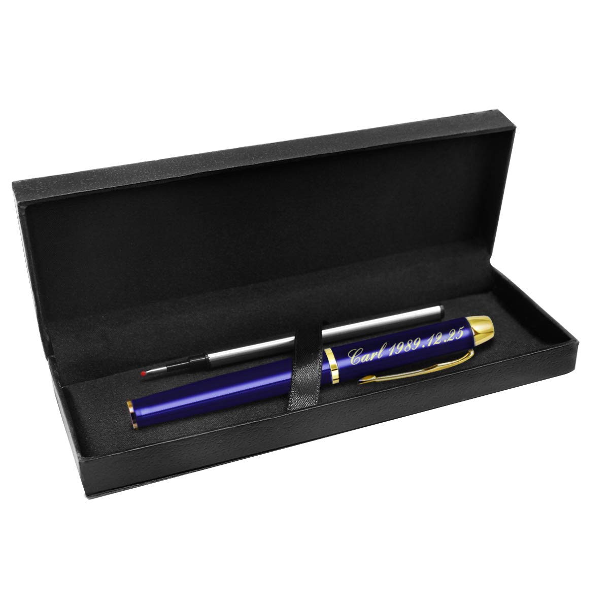 Aolun Personalized Pens,Custom Engraved Ballpoint Pen,Perfect for Birthday,Business,Party with