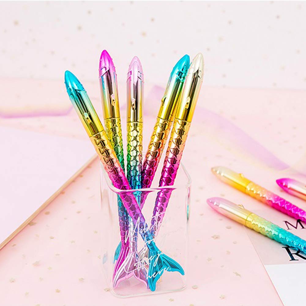 Abgream 24-Pack Mermaid Gel Pens