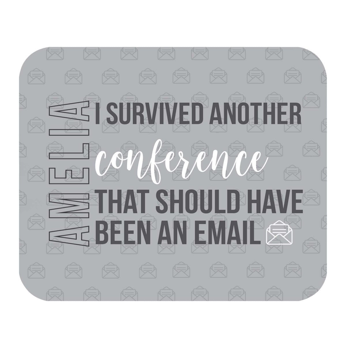 Let's Make Memories Personalized I Survived Another… Mouse Pad - Fun Computer Accessory - for