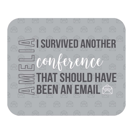 Let's Make Memories Personalized I Survived Another… Mouse Pad - Fun Computer Accessory - for