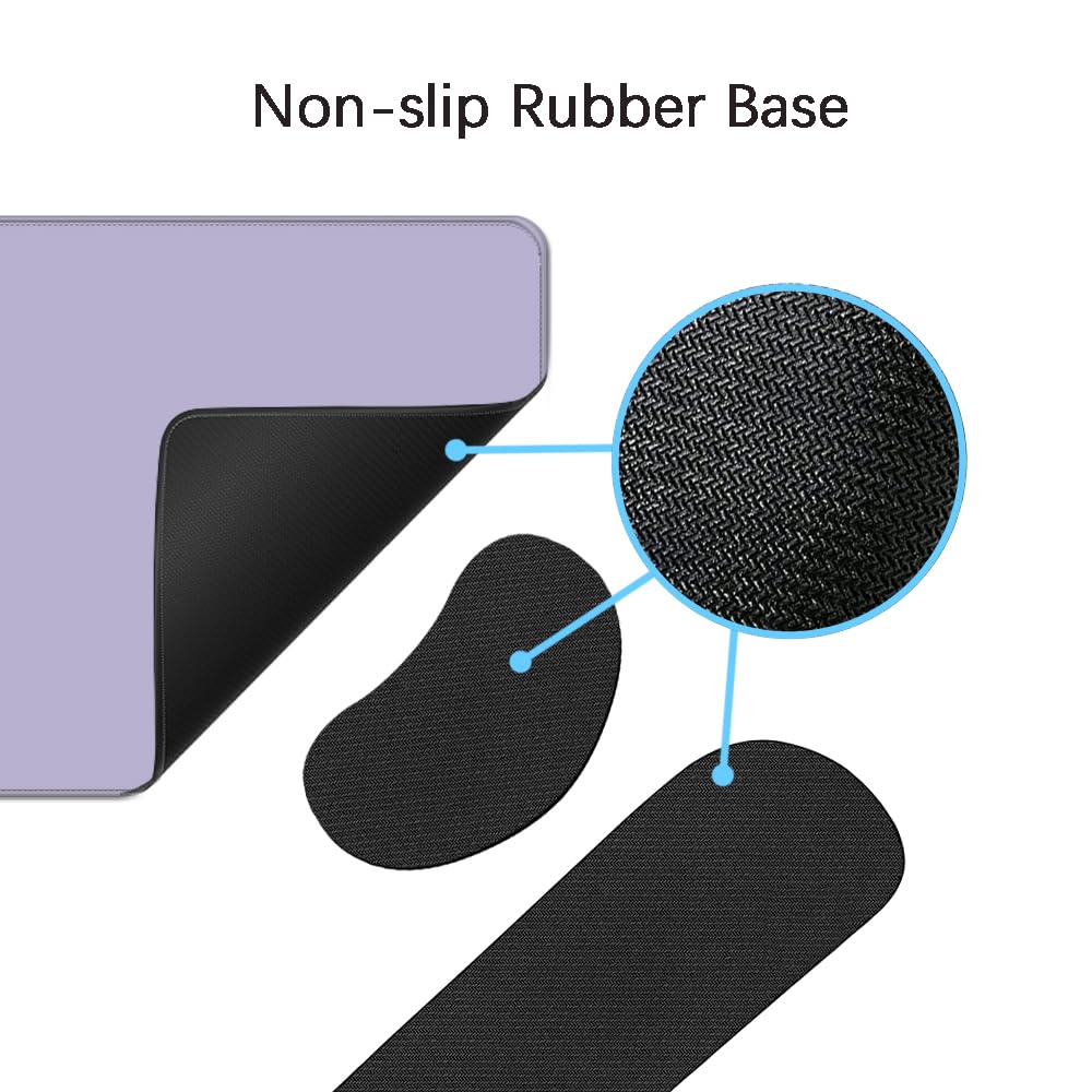 Desk Mat, Large Gaming Mouse Pad with Wrist Rest, 4 in1 XXL Mouse pad+Keyboard Wrist Rest+Mouse Pad