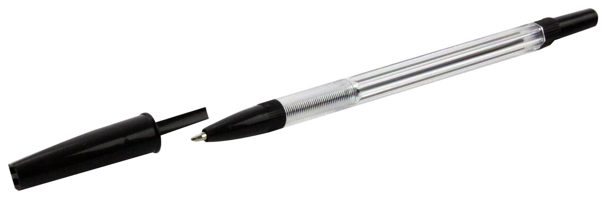 Whitebox Ball Point Pen Black Medium [Pack of 50]